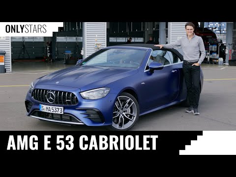 New Mercedes-AMG E53 REVIEW 2021 E-Class Cabriolet facelift - OnlyStars Mercedes reviews