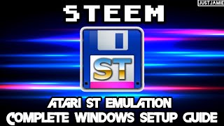 Steem☆Atari ST Emulation Full Setup Guide #steem #atarist #emulator