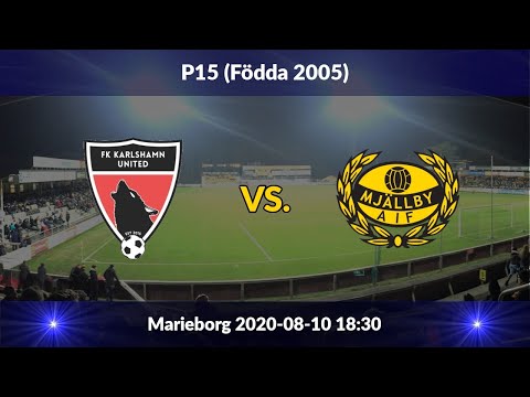 FK Karlshamn United P05 - Mjällby AIF P15 - 2020-08-10