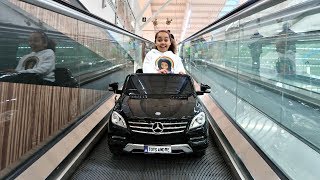 TOY Hunt Shopping In Supermarket - Power Wheels Ride On Car | Toys AndMe