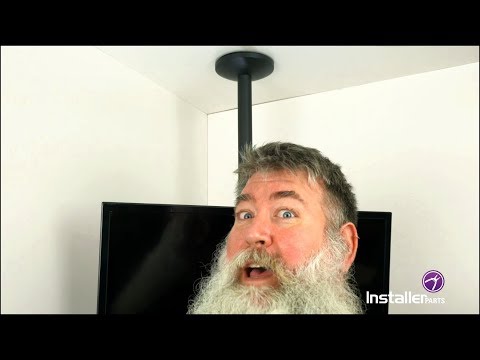 InstallerParts Episode 15 - Flat TV Ceiling Mount With Tilt And Swivel