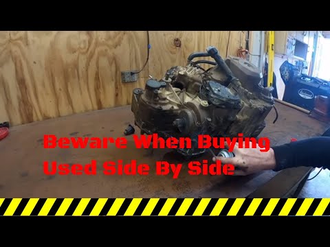 Can-Am Maverick 1000 Motor Removal