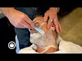 Relaxing Straight Razor Face Shave Tutorial | Garrett Michael Barbershop