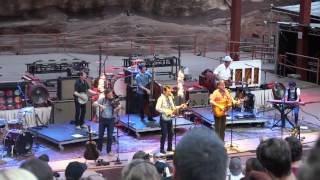 Old Crow Medicine Show &quot;I Hear Them All / This Land is Your Land&quot; Avett Brothers, Red Rocks,7.6.13
