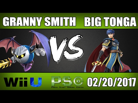 Granny Smith (Meta Knight) vs Big Tonga (Marth) - Wii U Winners Round 1 - S4M