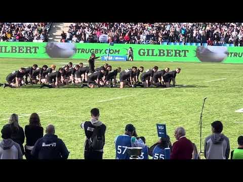 All blacks haka en Argentina