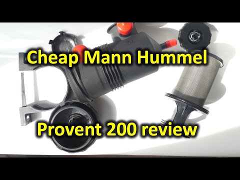 Detailed oil catch can review of a similar to Mann-Hummel Provent 200
