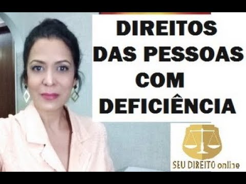 DIREITOS DAS PESSOAS COM DEFICIÊNCIA