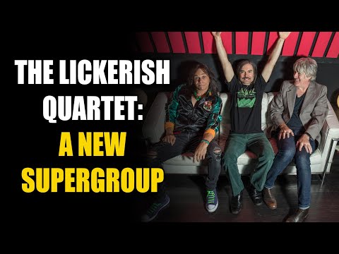Roger Joseph Manning Jr, Tim Smith and Eric Dover - The Lickerish Quartet: A New Supergroup!