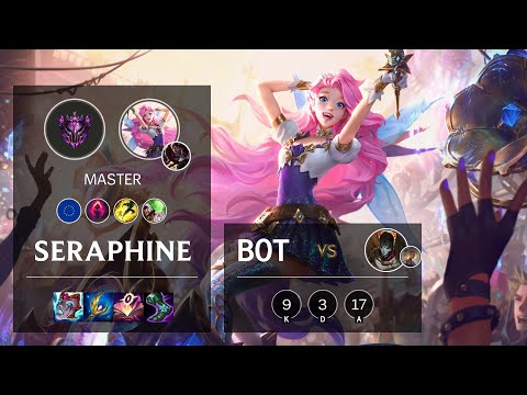 Seraphine Bot vs Jhin - EUW Master Patch 10.25