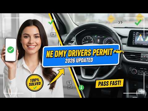 NE DMV Drivers Permit Practice Test 2026 🚗 100% Solved Questions & Answers