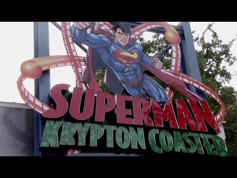 Video review of Superman Krypton Coaster by Coaster Studios