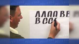 Construindo Letras MAÍUSCULAS com Kit Escrita Metiq
