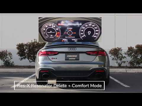 Sound Clips: Res-X Resonator Delete for B9/B9.5 Audi RS5 2.9TT | Stock Exhaust