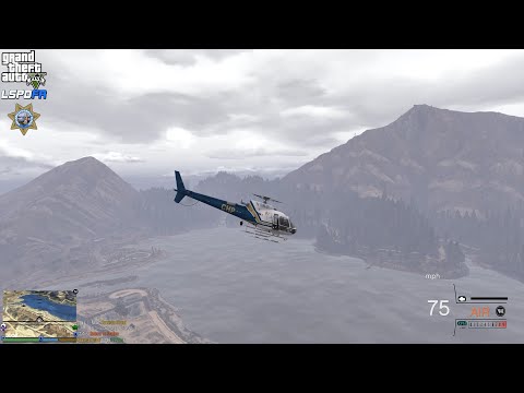 GTA V - LSPDFR 0.4.9🚔 - SAHP/CHP - Air Unit - Hostage Situation | Pursuit | Robbery In Progress - 4K
