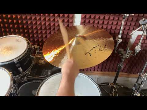 Paiste Signature Dark Energy MK II 22" Ride 3006g w/ video demo of actual cymbal for sale image 2