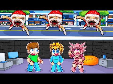 Wir haben einen BUNKER gebaut um uns vor GOO GOO GAGA zu Verstecken!