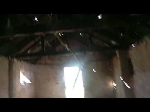 Estancia Antiga Abandonada  e Senzala dos Escravos no  interior de Santa Margarida do Sul RS