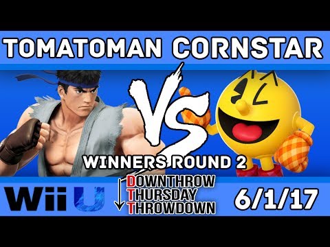 DTT #30 - Tomatoman (Ryu) VS. Cornstar (Pac-Man) - SSB4 Winners Round 2 - Smash for Wii U