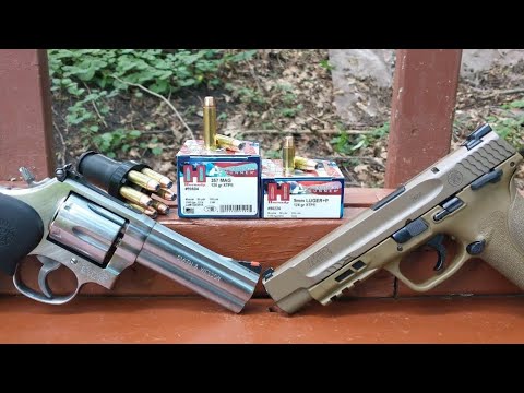 Inexpensive Goodness - 9mm+P VS .357 Magnum - Hornady American Gunner