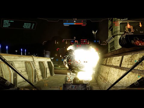 MWO Quickplay Brawling RGH-PH Roughneck Powerhouse in western shootout at delta lane