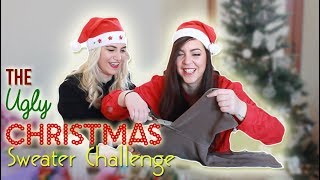 Ugly Christmas Sweater Challenge w/Lu