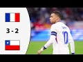 France vs Chile 3-2- All Goals & Highlights - 2024