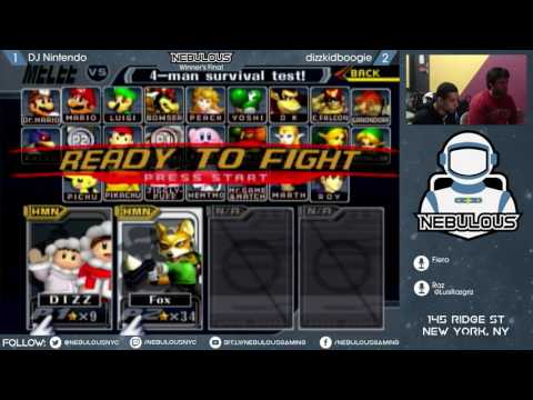 Nebs After Dark #62: Throwback Edition: Singles - Winner's Final: DJ Nintendo vs. dizzkidboogie