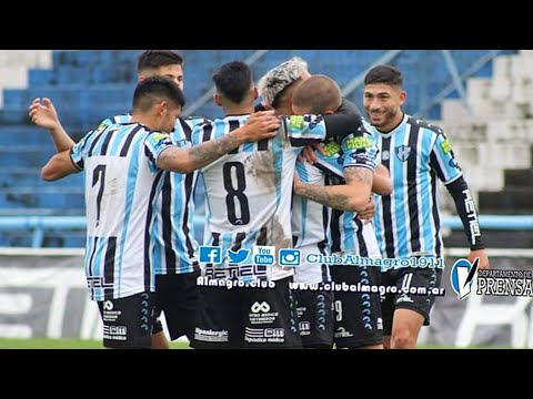 ALMAGRO 5-0 BROWN DE ADROGUÉ || Primera Nacional || GOLES