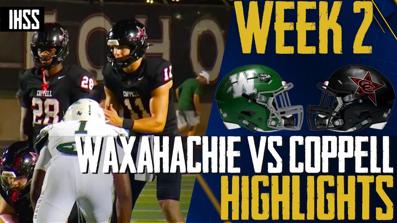 Wiley's Coppell Cowboys Clash with Waxahachie in Stormy Showdown