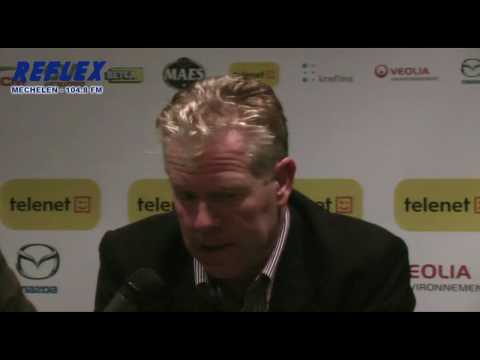 Peter Maes &  Aleksandar Jankovic na KV Mechelen - Lokeren (03 10 2009)