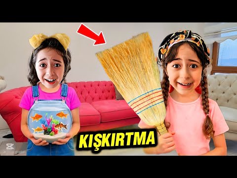 ESMA ANNESİNE BALIK ŞAKASI YAPTI ANNE ÇOK SİNİRLENDİ ماما جابت بيبي - جنى مقداد | طيور الجنة