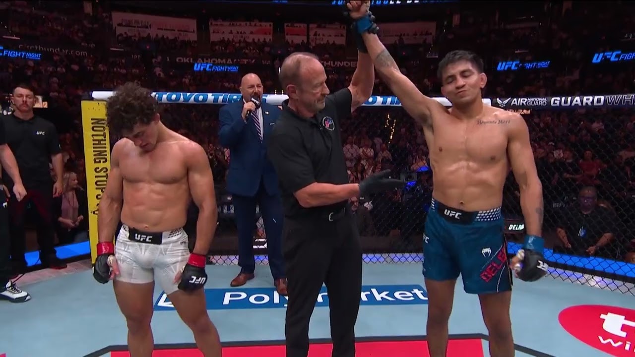 #UFCOKC José Miguel Delgado: Habla de su Victoria