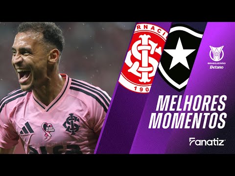 Internacional 2 x 0 Botafogo I Highlights I Brasileirão 2025