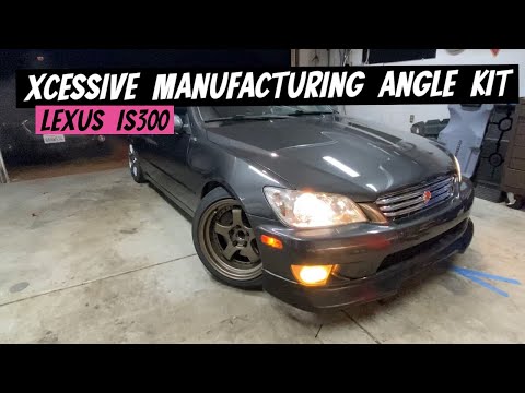 IS300/Altezza Angle Kit Install!! Xcessive Manufacturing