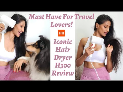 Xiaomi Mi Ionic Plaukų džiovintuvas H300 1600 W, Baltas video