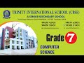 GRADE VII COMPUTER SCIENCE CHAPTER 1 COMPUTER SOFTWARE AND LANGUAGES