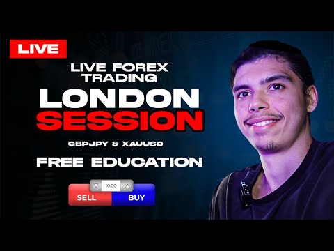 🔴 LIVE FOREX TRADING GBPJPY & GOLD | GIVEAWAY! - MONDAY MAY 20