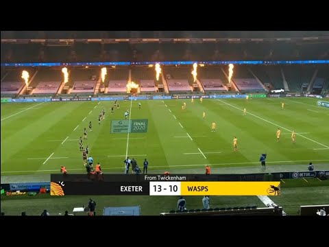 Exeter v Wasps 2020 English Premiership Final. 51minutes highlights.
