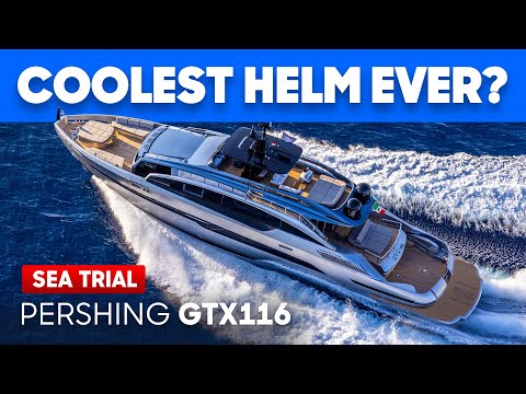 EPIC 6,000hp SuperBoat 🚀 🤯 | Pershing GTX116