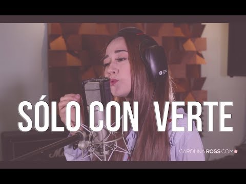Sólo con verte - Banda MS (Carolina Ross cover) En Vivo Sesión Estudio