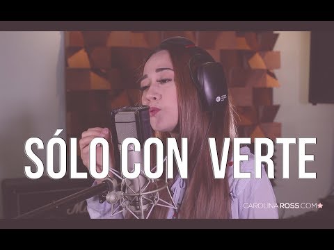 Sólo con verte - Banda MS (Carolina Ross cover) En Vivo Sesión Estudio
