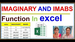 IMABS Function in Excel |Mastering Excel's IMABS and IMAGINARY Functions: A Comprehensive Guide!