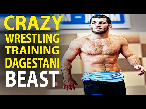 Crazy Wrestling Training of Powerful Dagestani Wrestler Magomed Ramazanov