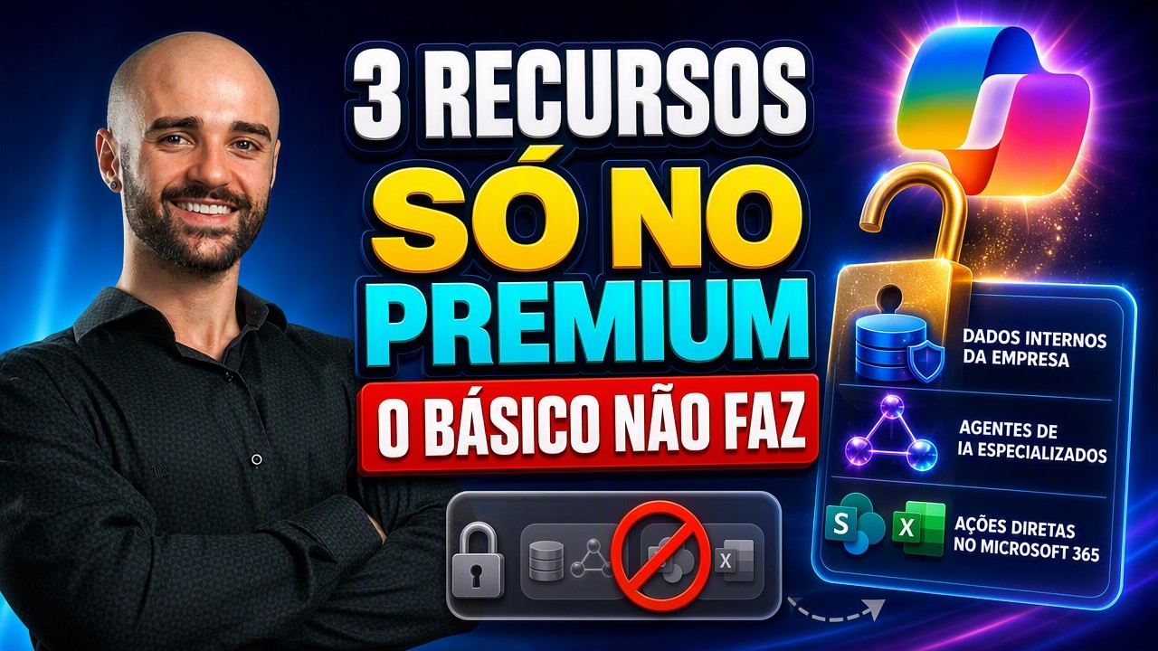 Microsoft 365 Copilot Premium vs Básico: 3 Diferenças na Prática