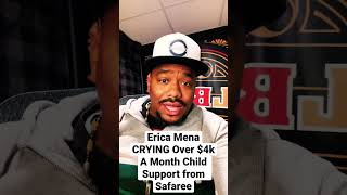 Erica Mena CRYING Over $4k A Month Child Support from Safaree #shorts #ericamena #safaree