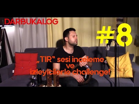 DARBUKALOG (8. Bölüm) - Darbukada Tırr (Tremolo) Sesi Verme - Sıfırdan İleri Seviye Darbuka Dersleri