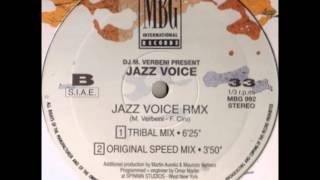 DJ M. Verbeni Presents Jazz Voice - Jazz Voice (Original Speed Mix)
