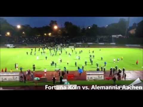 Aachener Platzsturm nach Niederlage gegen Fortuna Köln in Bonn (29.05.2013)