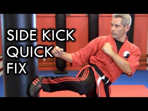 Fix Your Side Kick with this ONE Quick Training Tip
